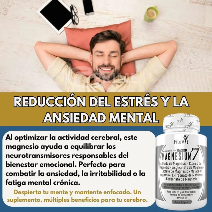 Treonato Magnesio Threonate X2 Natural - Imagen 6