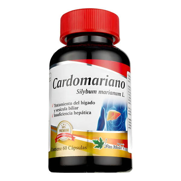 Cardomariano Silimarina X60caps Sin Sabor - Imagen 1