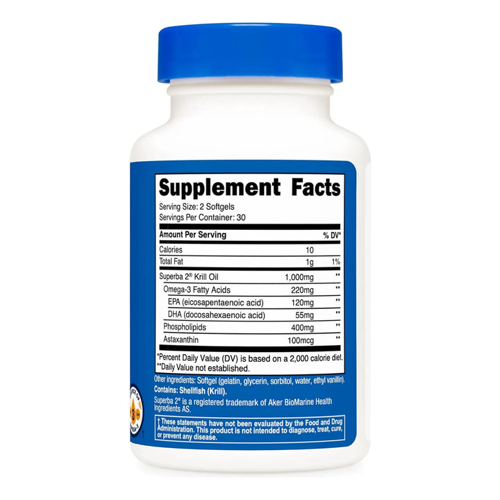 Aceite De Krill 0.85 Ml 60 Cápsulas Líquidas Omega 3 Epa Dha - Imagen 5