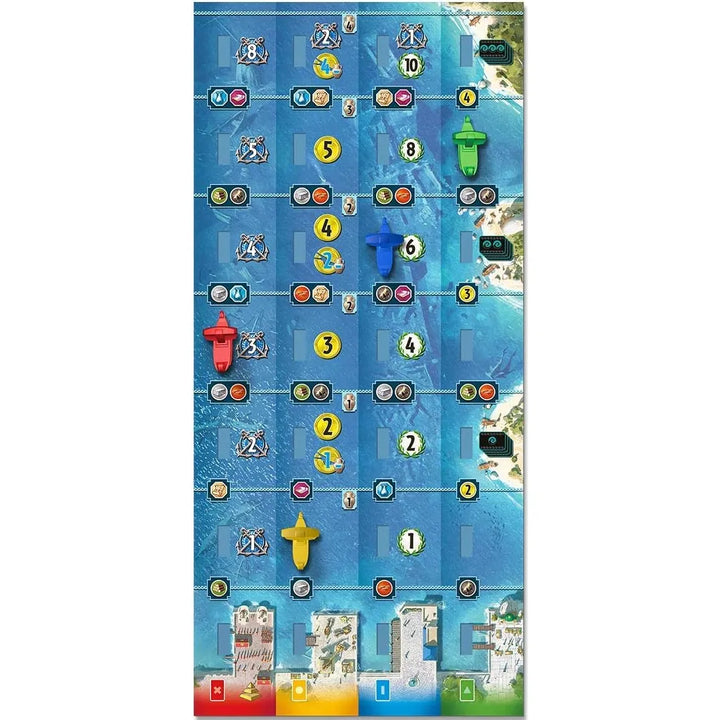 Juego De Mesa 7 Wonders Armada Expansión Estrategia Civiliza - Imagen 5