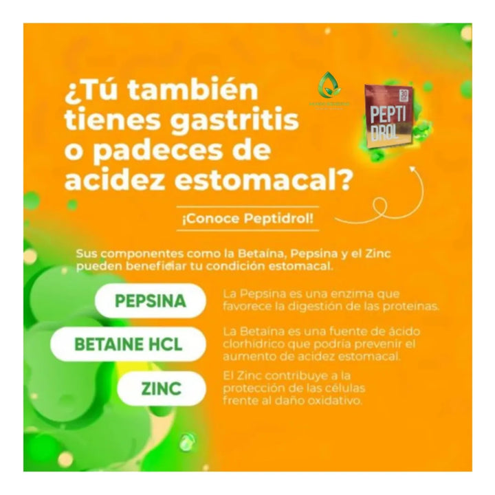 Peptidrol Gastriti Reflujo 30 Ninguno - Imagen 3