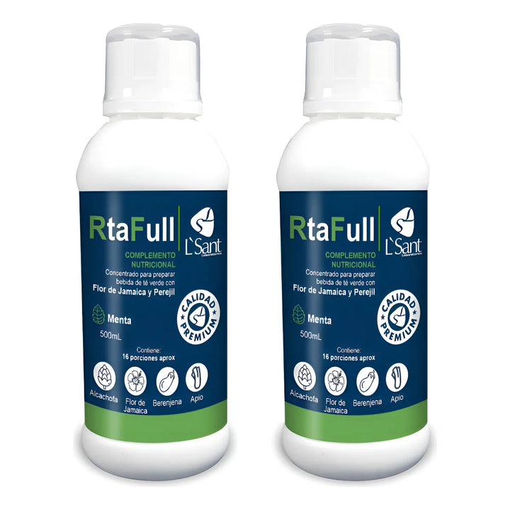 2 Rtafull Higado Graso + Colon Irritado Menta - Imagen 1