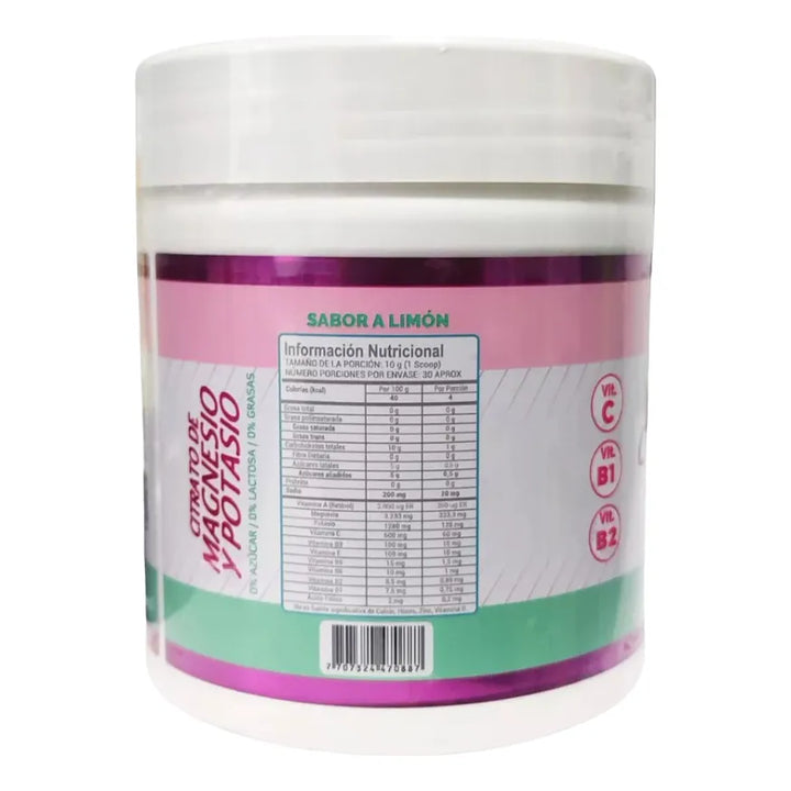 Citrato De Magnesio Y Potasio Limón - Imagen 3