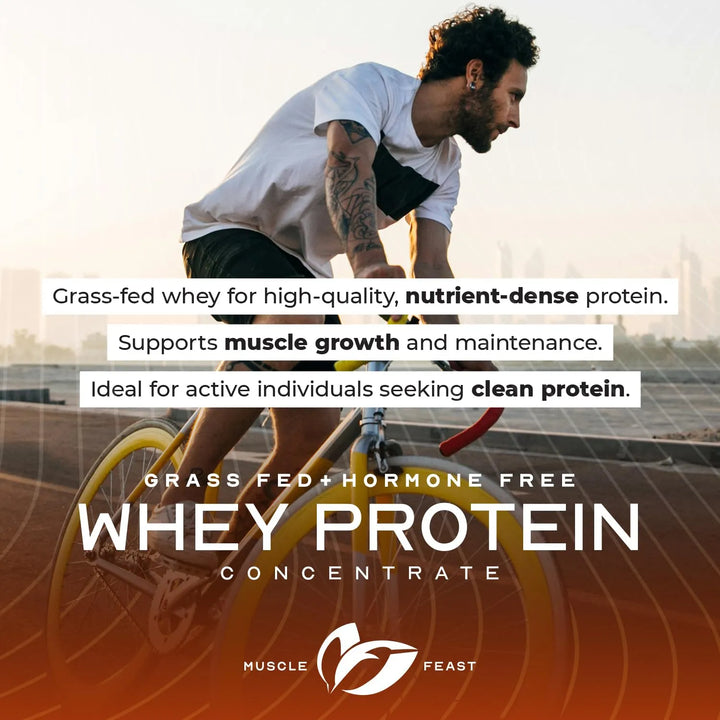 Proteína De Suero Natural Alimentada Con Pasto Sabor Chocola - Imagen 7