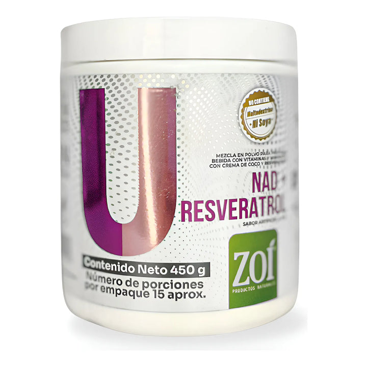 Nad + Resveratrol Anti Edad Zoí Uva - Imagen 1