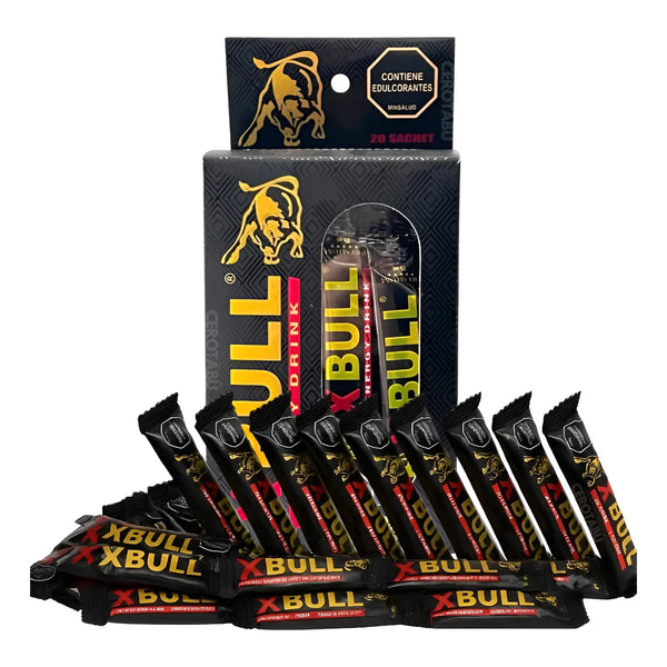 Energizante Natural Masculino Xbull X20 Sachet - Imagen 1
