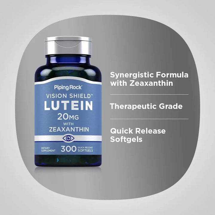 Cápsulas De Luteína Y Zeaxantina 20 Mg 300 Unidades Vitamina - Imagen 4