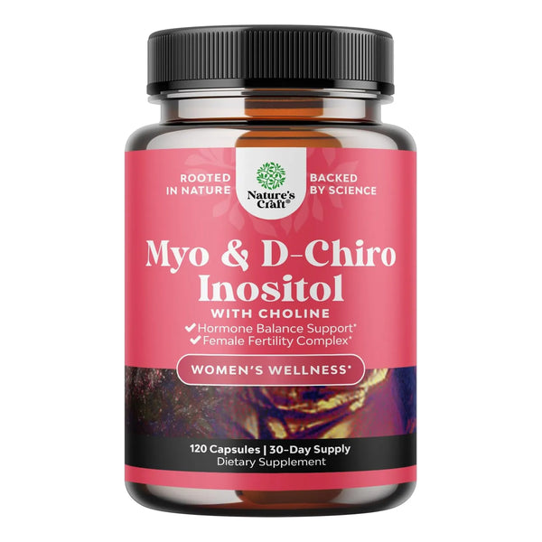Cápsulas Mioinositol D-chiro Inositol Colina Para Ciclo Y Fe - Imagen 1