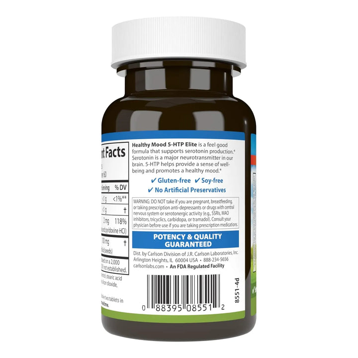 Tabletas De 5-htp 100 Mg Mejora Del Estado De Ánimo Relax Na - Imagen 3