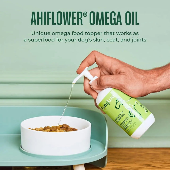 Aceite Omega Ahiflower Para Perros Salud De Piel Pelaje Hues - Imagen 2