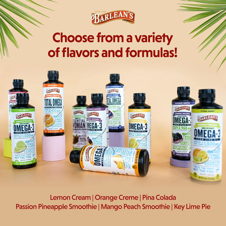 Aceite De Pescado Omega Orgánico Flavored 473 Ml 16 Oz - Imagen 7