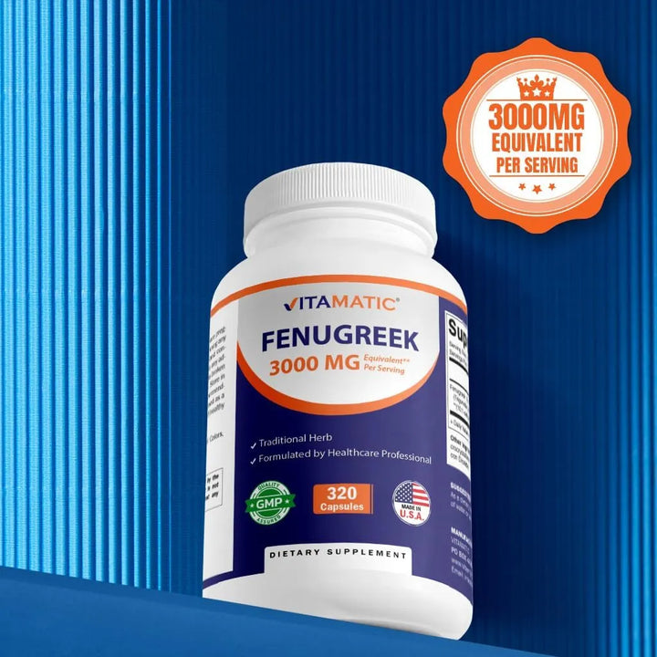 Cápsulas De Fenogreco Extra Fuerte 3000 Mg 320 Unidades Trig - Imagen 7