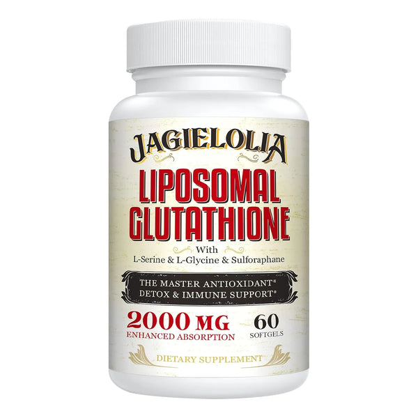 Glutatión Liposomal 2000 Mg Con L-serina Y Sulforafano 60 Cá - Imagen 1
