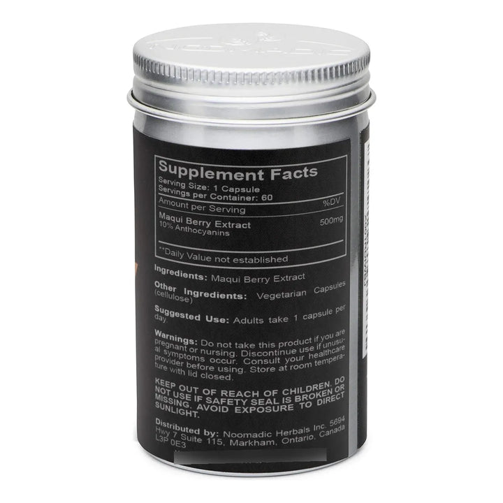Cápsulas De Maqui Berry 500 Mg Antioxidante Alto Orac Refuer - Imagen 2
