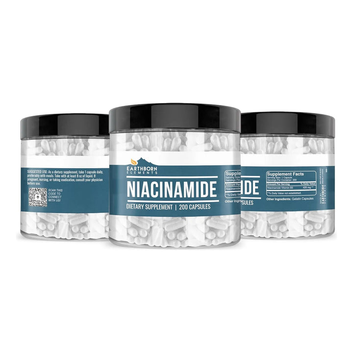 Cápsulas De Niacinamida Vitamina B3 Pureza Alta Sin Rellenos - Imagen 4