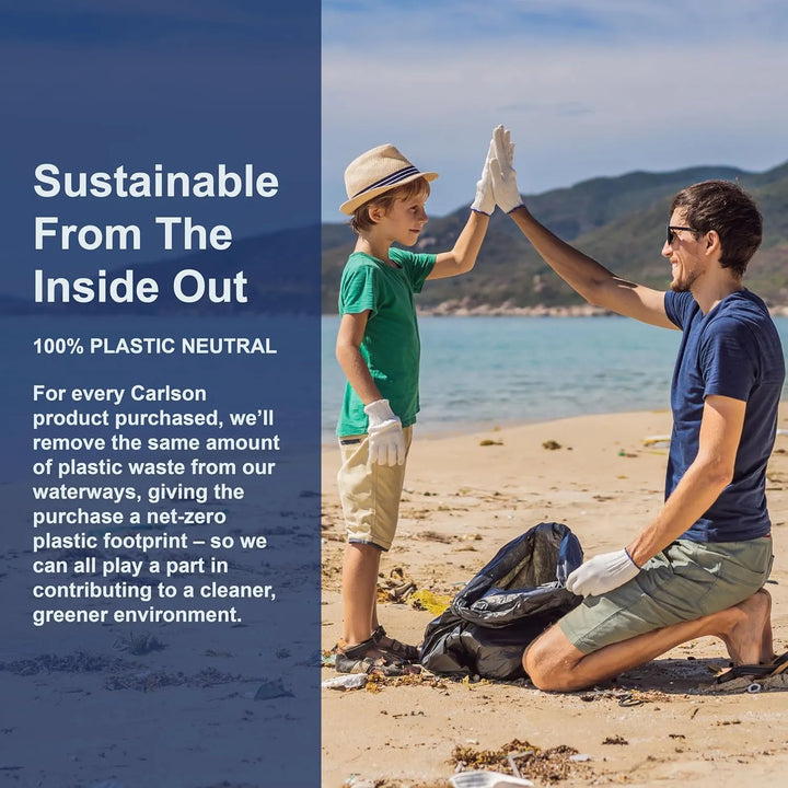 Carlson Elite Epa 1000mg De Aceite De Pescado 60 Capsulas - Imagen 6