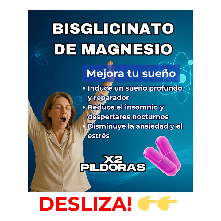 Magnesio X7 Siete Magnesios En Una Sola Fórmula Cloruro Bisglicinato Lactato Malato Oxido Carbonato Para Sueño Enfoque Y Recuperación Muscular Original - Imagen 6