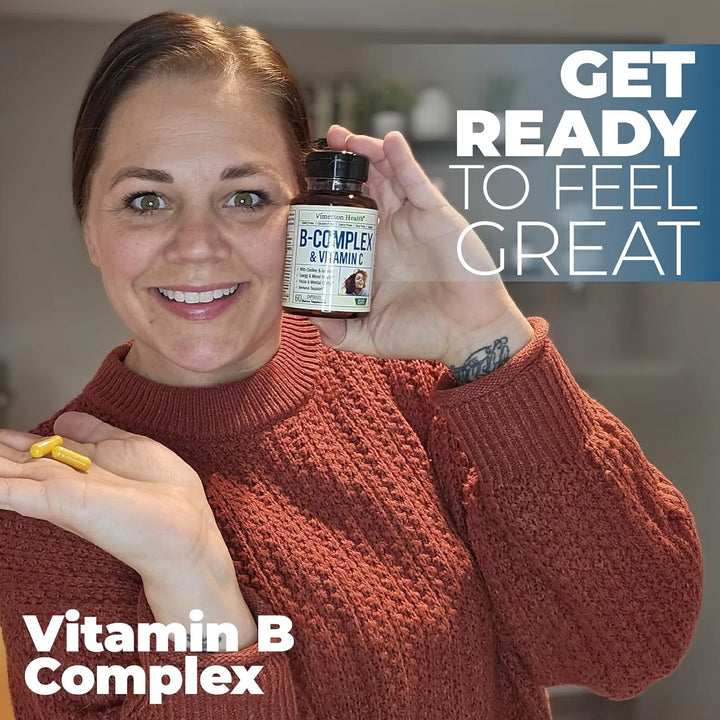 Cápsulas De Complejo Vitamina B Con Vitamina C Y Ácido Fólic - Imagen 7