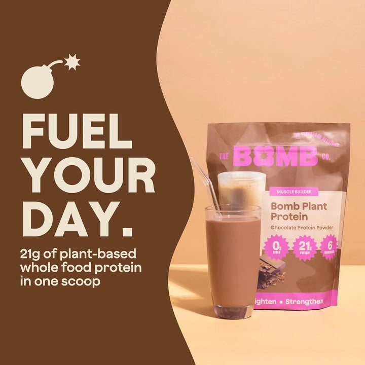 Bolas Energéticas De Proteína Sabor Chocolate Energía Instan - Imagen 2