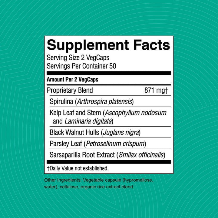 Activador Tiroides 100 Cápsulas Energía Metabolismo Salud Ho - Imagen 3