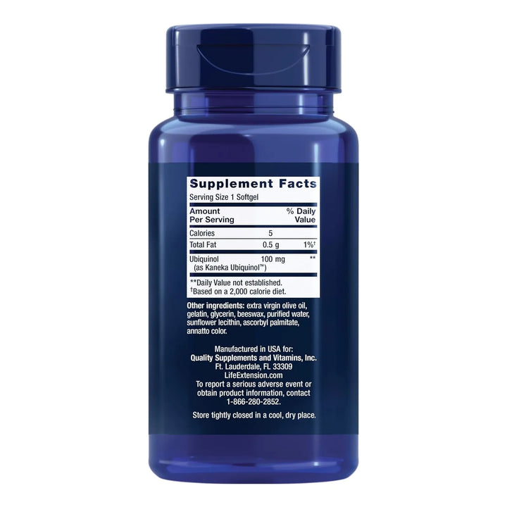Coq10 100 Mg Para Salud Cardíaca Control Colesterol Energía - Imagen 2