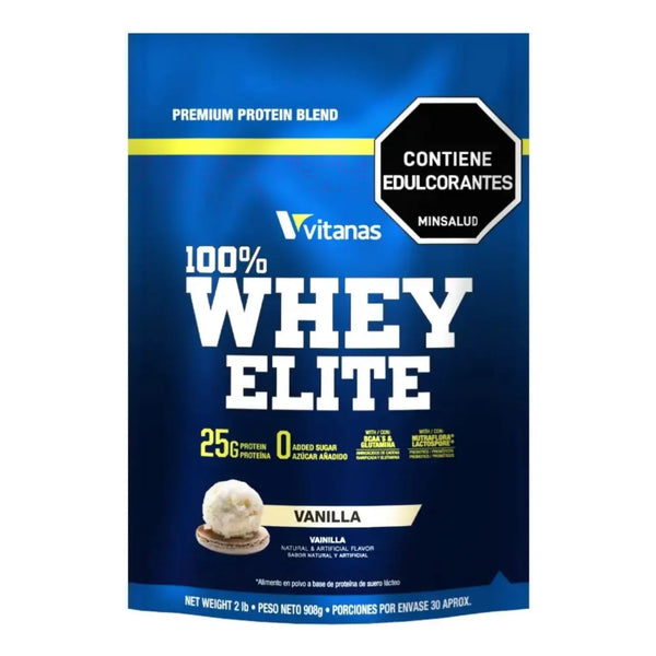 Proteina 100% Whey Elite 2 Lb - Imagen 1