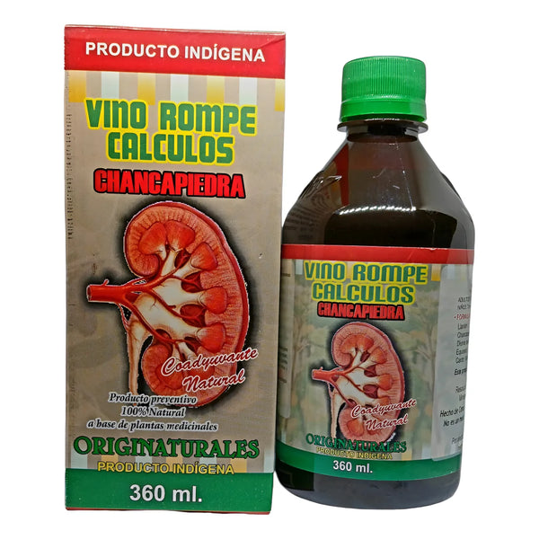 Rompe Calculos Chancapiedra 360 Ml Natural - Imagen 1