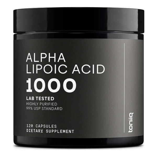 Cápsulas De Ácido Alfa Lipoico 1000 Mg Ultra Alta Pureza Est - Imagen 1