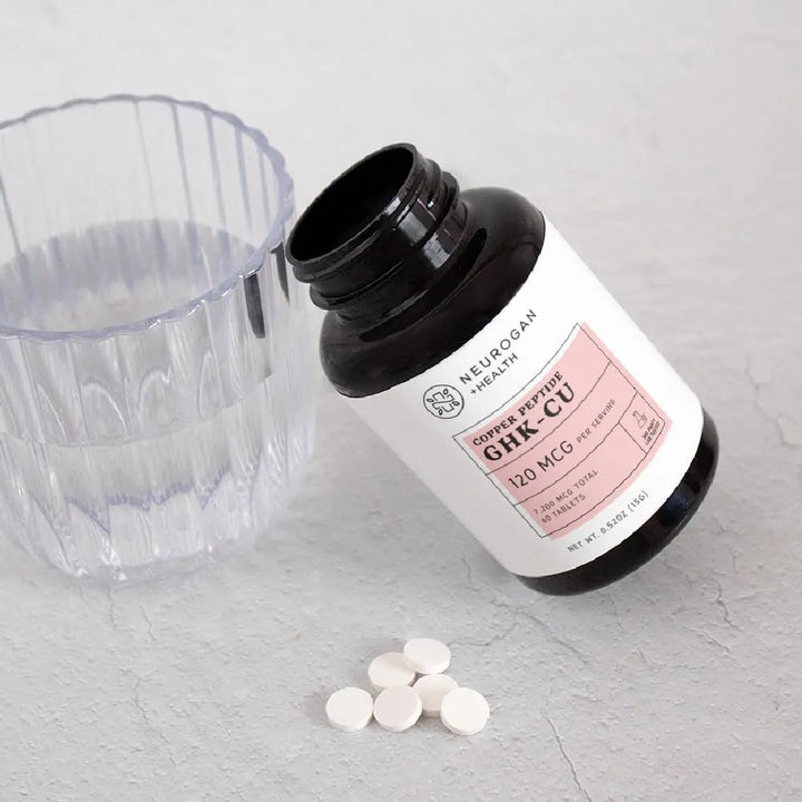 Tabletas De Péptido De Cobre 120 Mcg Cada Una 7200 Mcg Total - Imagen 6