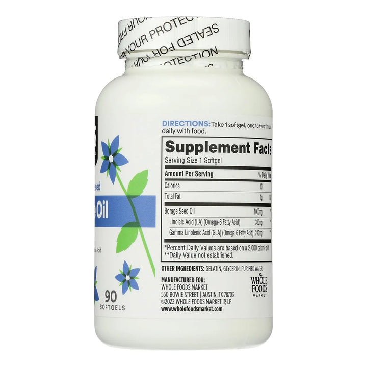 Aceite De Borraja 90 Cápsulas Beneficios Para La Piel Y El C - Imagen 5