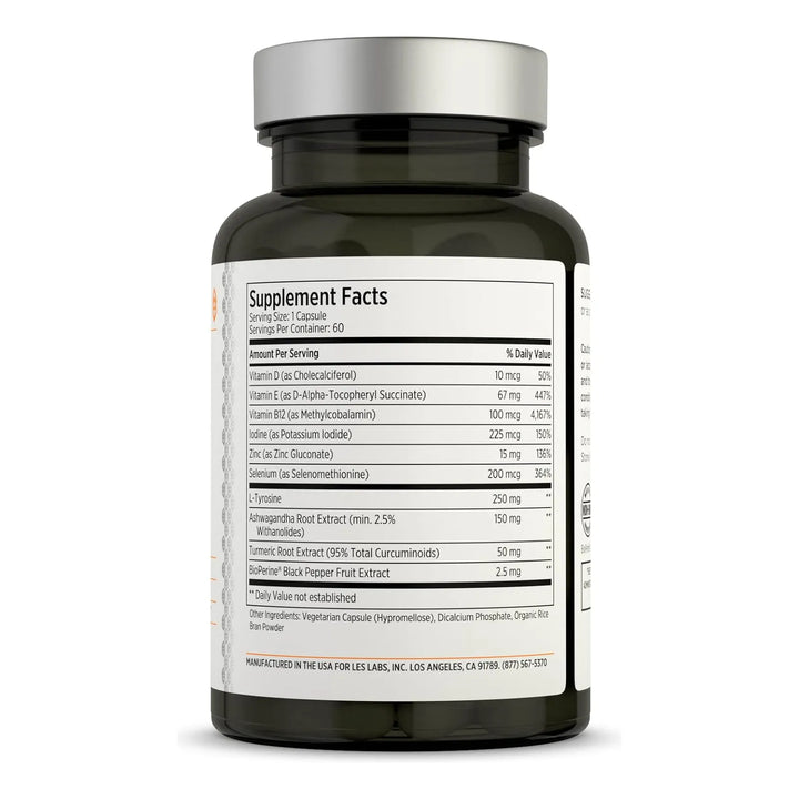 Estimulante Natural Para Tiroides Salud Metabolismo Con Yodo - Imagen 2
