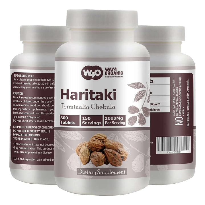 Cápsulas Haritaki Terminalia Chebula 300 Píldoras 150 Porcio - Imagen 2