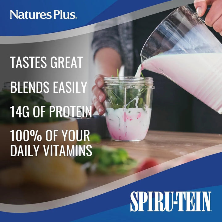 Batido De Fresa Y Plátano Con Proteína De Espirulina En Polv - Imagen 4