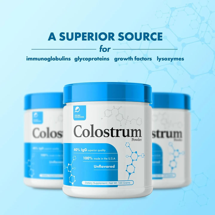 Calostro Alto En Igg 40% Salud Intestinal Piel Cabello Recup - Imagen 4