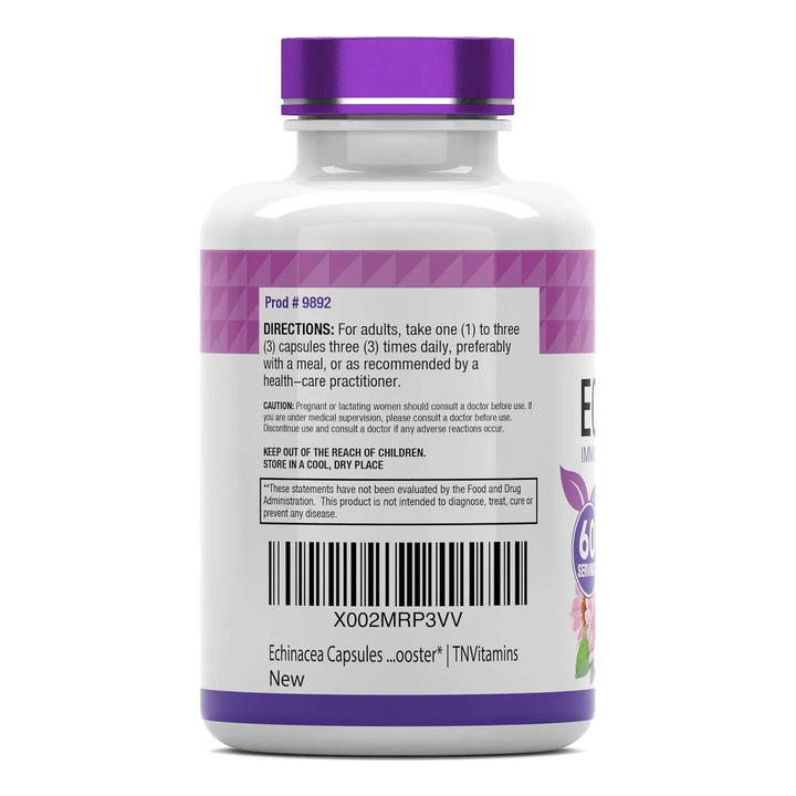 Cápsulas De Equinácea 1500 Mg 180 Cápsulas Apoyo Salud Biene - Imagen 7