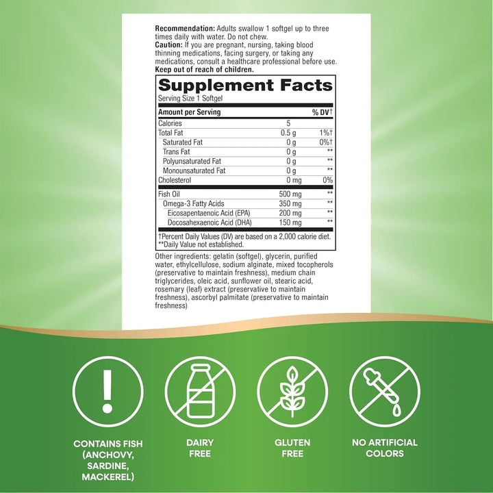 Aceite De Pescado Premium Sostenible 70% Epa Dha 180 Cápsula - Imagen 5
