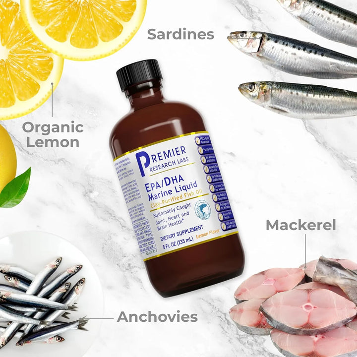 Aceite De Pescado Marino Líquido Epa Dha Concentrado Filtrad - Imagen 3