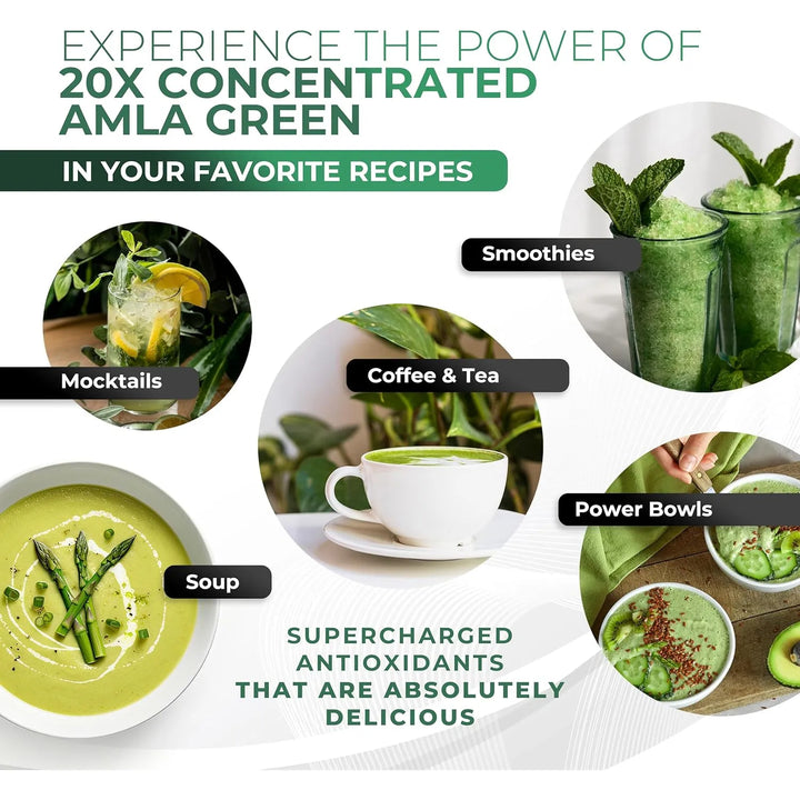 Amla En Polvo Superalimento Antioxidante Con Té Oolong Orgán - Imagen 7