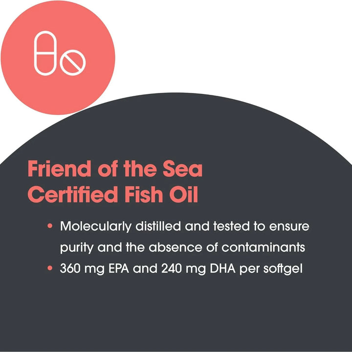 Aceite De Pescado Concentrado Omega 3 Epa Dha 60 Cápsulas So - Imagen 7