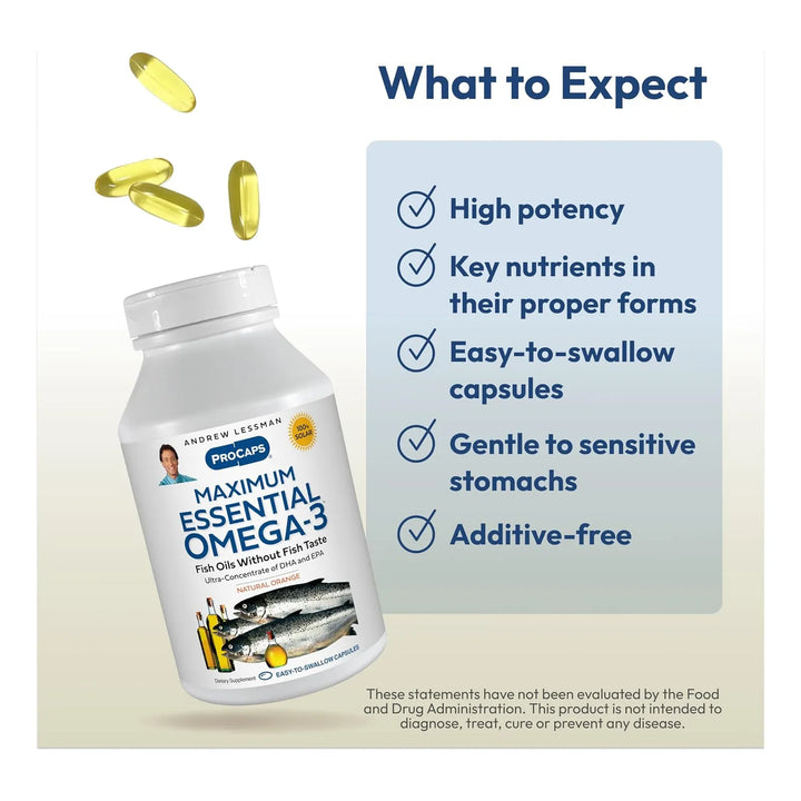 Aceites Omega-3 Ultra Puros 60 Cápsulas Blandas Alta Potenci - Imagen 4
