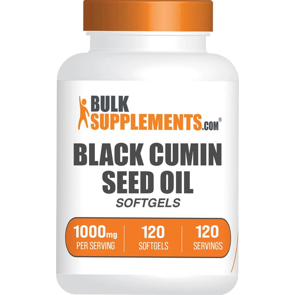 Aceite De Semilla De Comino Negro 1000 Mg Cápsulas Blandas Sin Gluten 120 Unidades