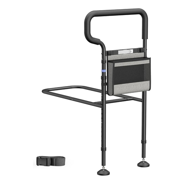 Rieles De Cama Ajustables Con Luz Para Adultos Mayores Seguridad Anticaidas