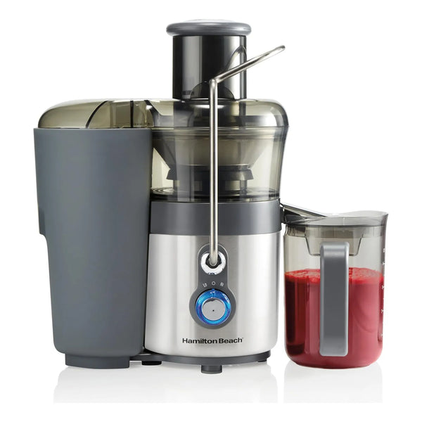 Exprimidor Hamilton Beach Premium Boca Grande 2 Velocidades Jugos Frescos Facil Limpieza