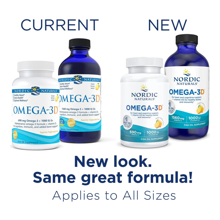 Aceite De Pescado Omega 3d Limón 120 Geles Blandos 690 Mg Om - Imagen 5