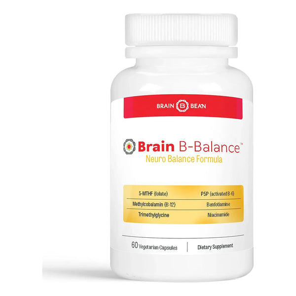 Brain B Balance Multivitaminico Metilado Complejo B 60 Capsulas Veganas