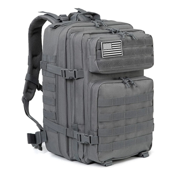 Mochila Táctica Militar QT&QY 45L Resistente Al Agua Con Sistema Molle