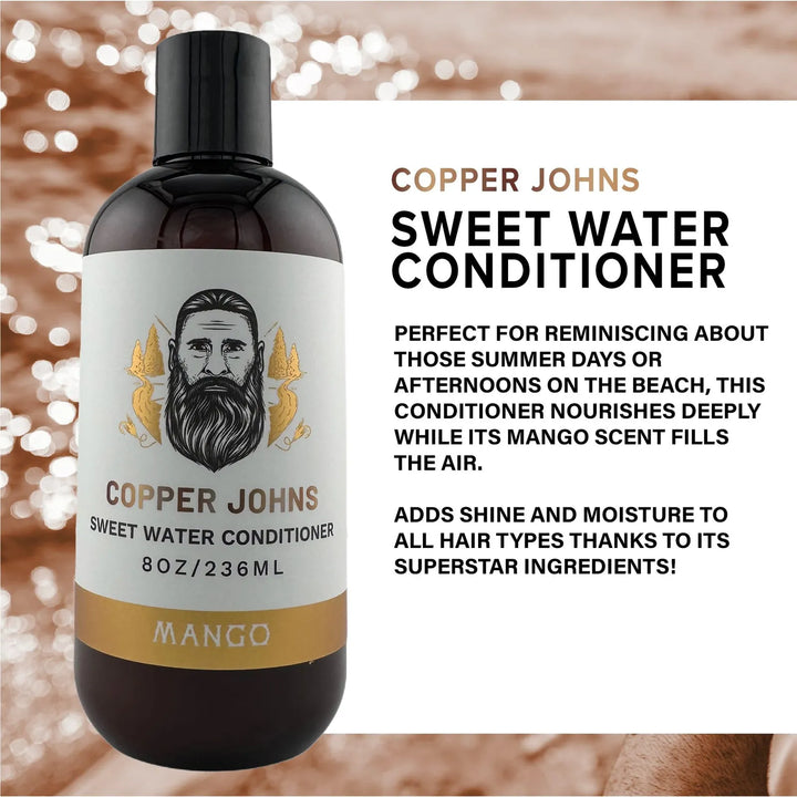 Acondicionador Para Barba Copper Johns Sweetwater Nutre Cabe - Imagen 2