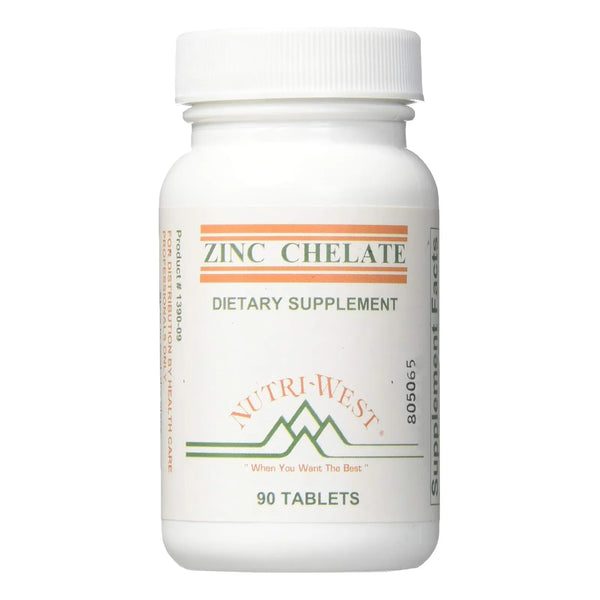 Quelato De Zinc 16 Mg 90 Tabletas Salud Inmunidad Metabolism - Imagen 1