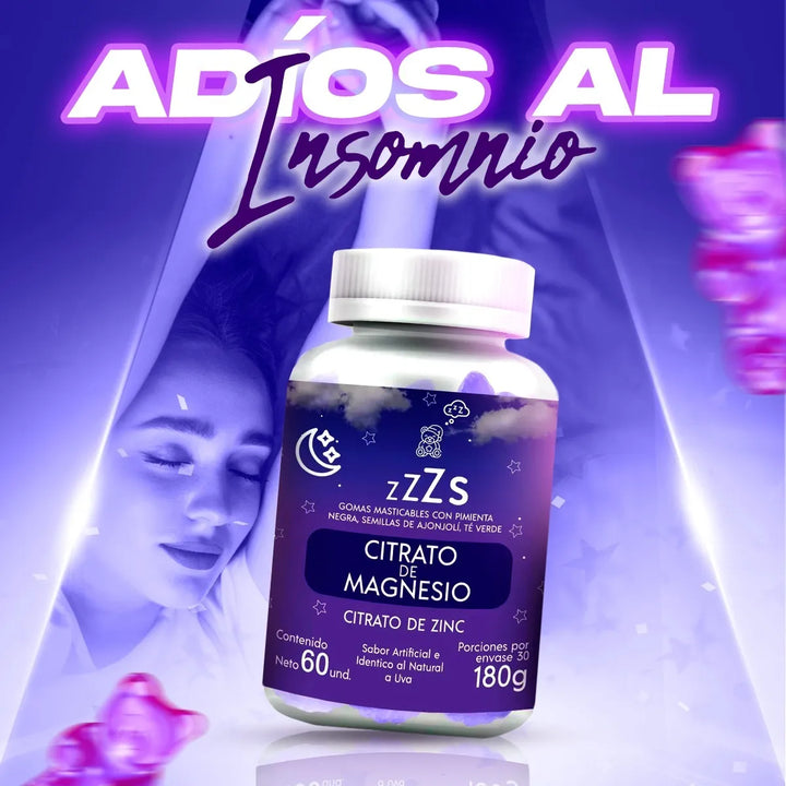 Gomas Para Dormir Sueño Profund Uva - Imagen 3