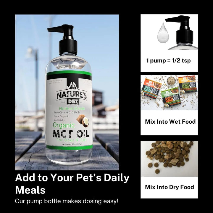 Aceite Mct Orgánico Grado Humano Para Perros Y Gatos 946 Ml - Imagen 4